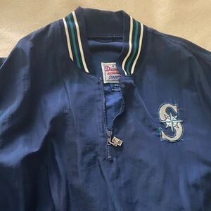 STARTER Dark Blue Performance Jacket with Logo